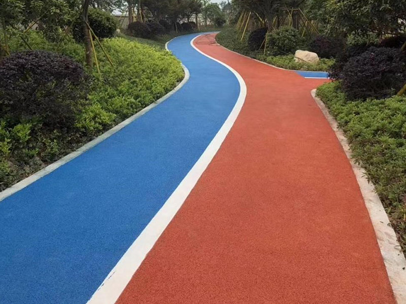 MMA彩色沥青路面
